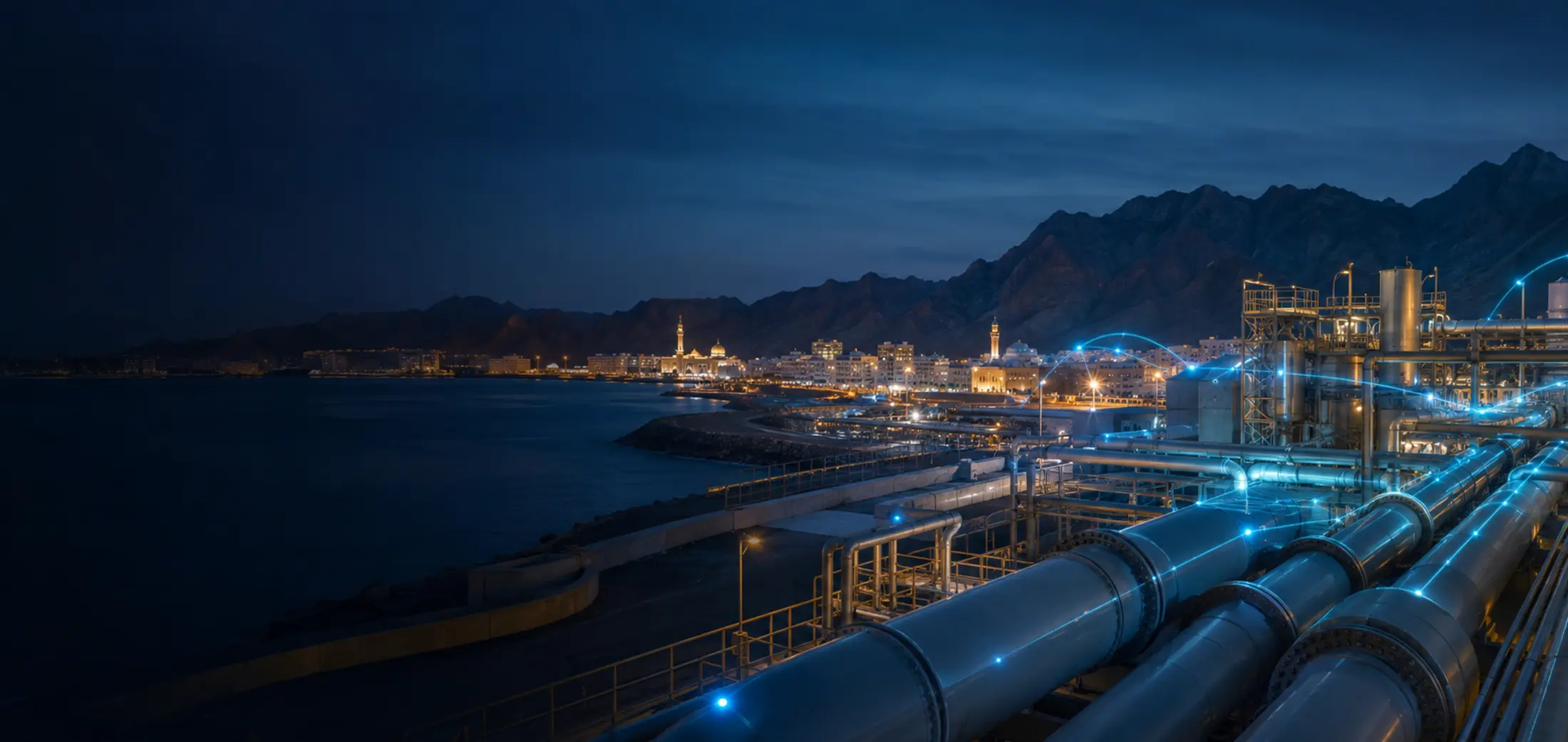 Advanced infrastructure connecting Muscat with a technology-enabled industrial future