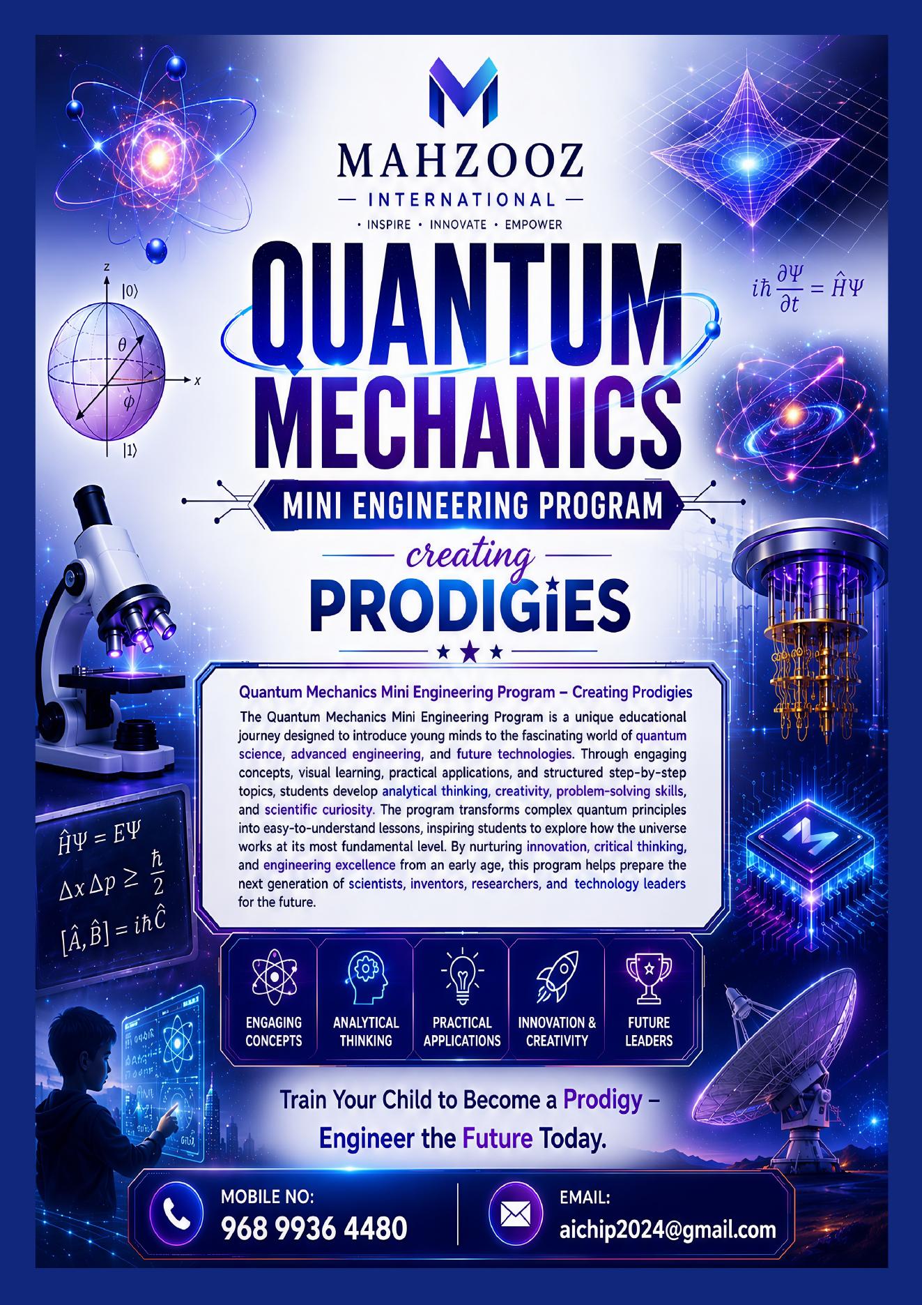 Creating Prodigies educational programme